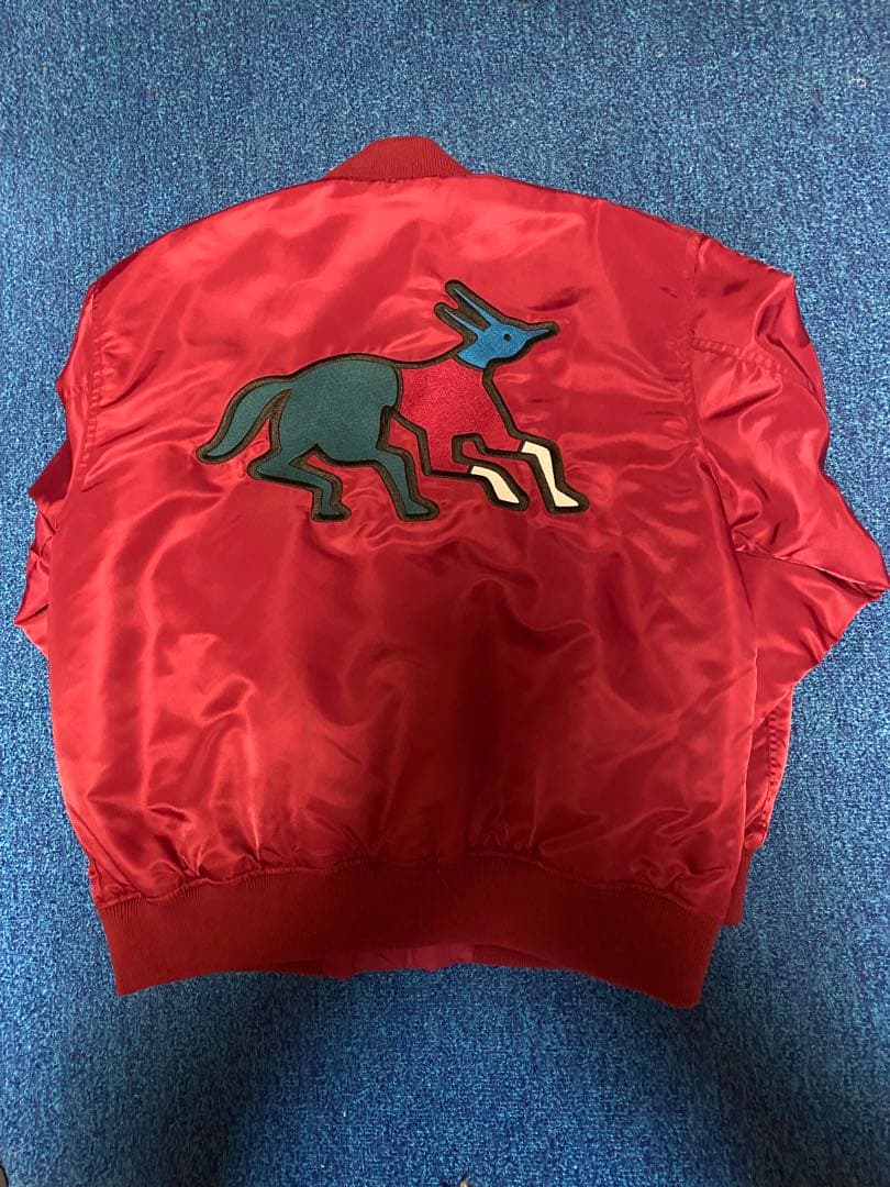 by parra バーシティジャケット　レッドXLサイズ
