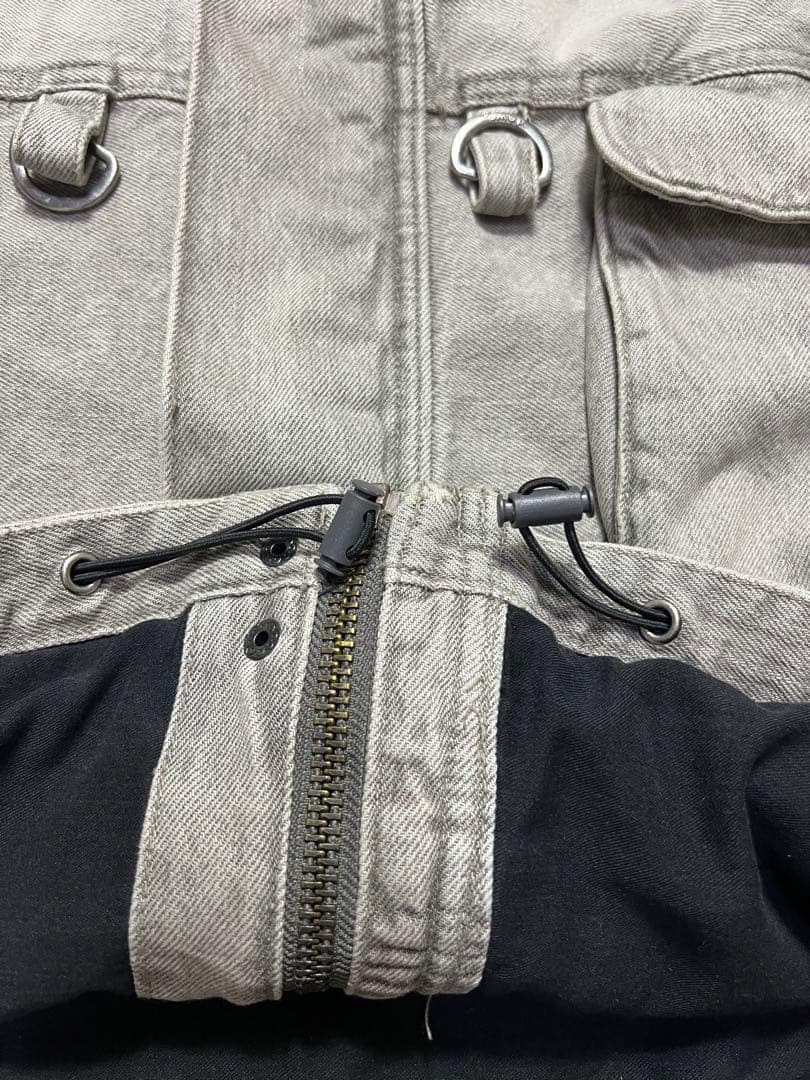 ZARA limited edition フードデニムジャケット 短丈 M