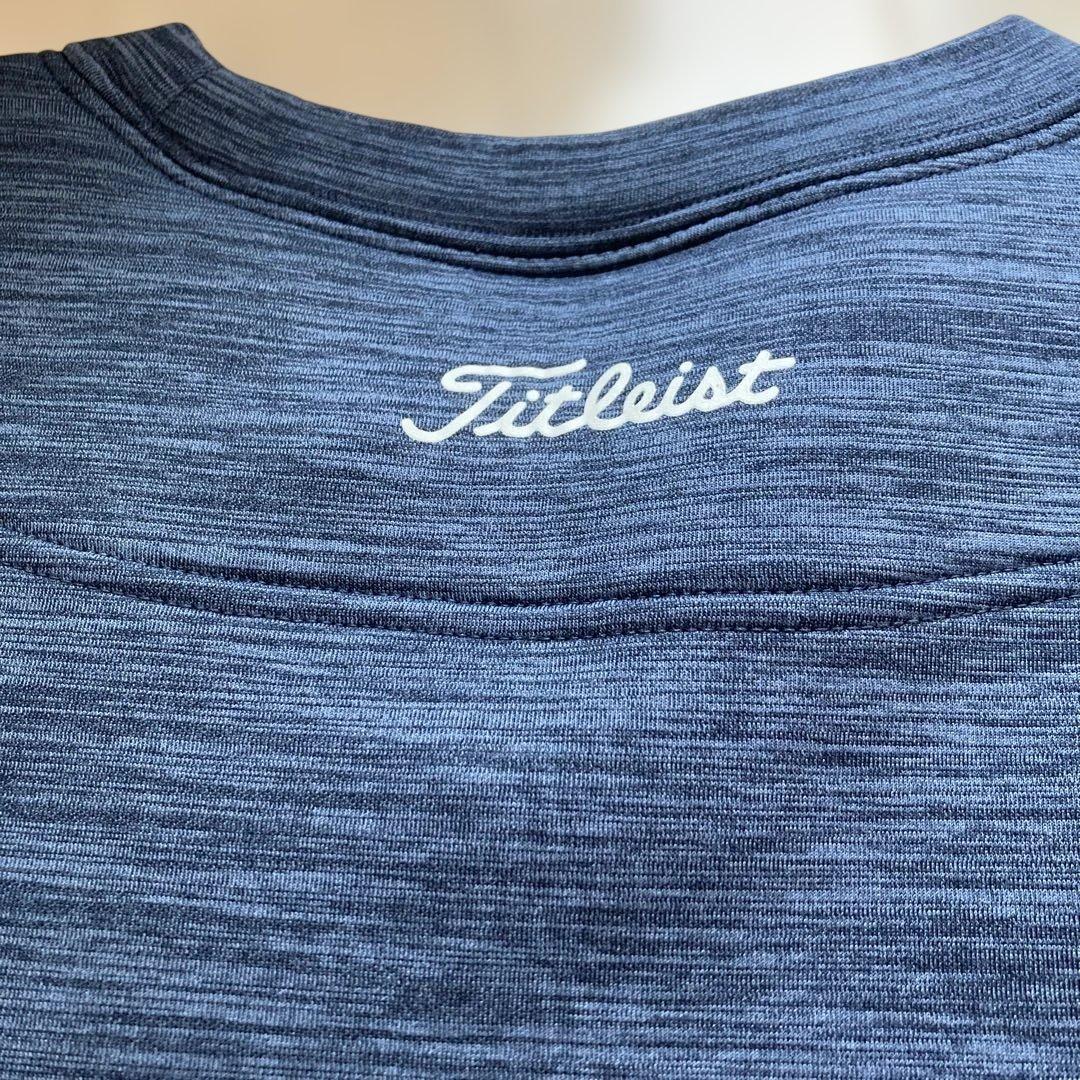 Titleist ネイビー ダンボールニットトレーナー美品