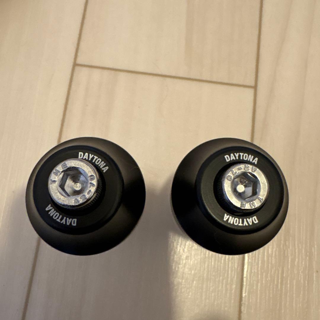 デイトナ HIGHSIDER バーエンドミラー 左右セット アダプター付き