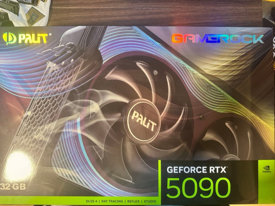 グラフィックボード・グラボ・ビデオカード Rtx5090 PALIT GAME ROCK