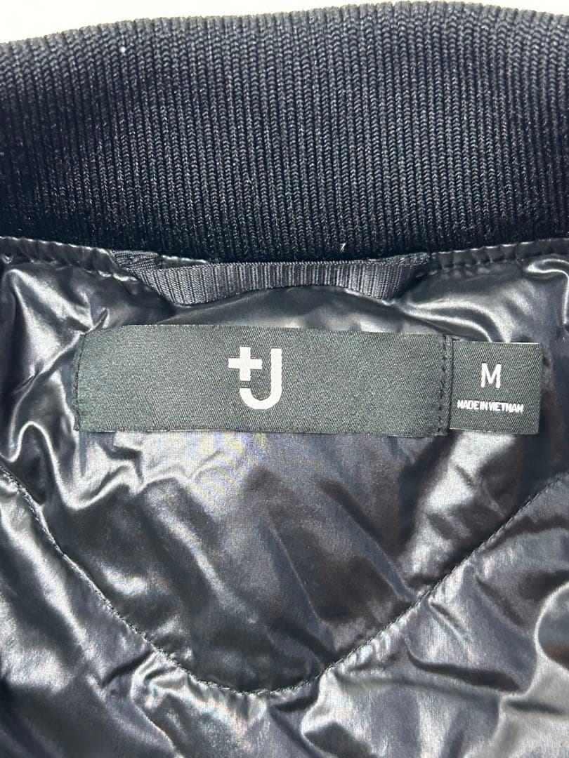 UNIQLO +J ブラック　MA-1 フライトジャケット　Mサイズ