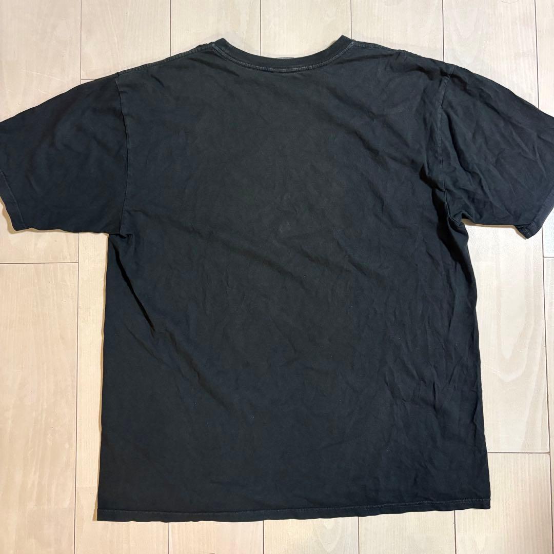 【希少】00s STUSSY Tシャツ　アーチロゴ　ブラック L
