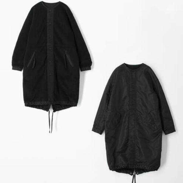 bebe 　TOMORROWLAND MACPHEE リバーシブル コート