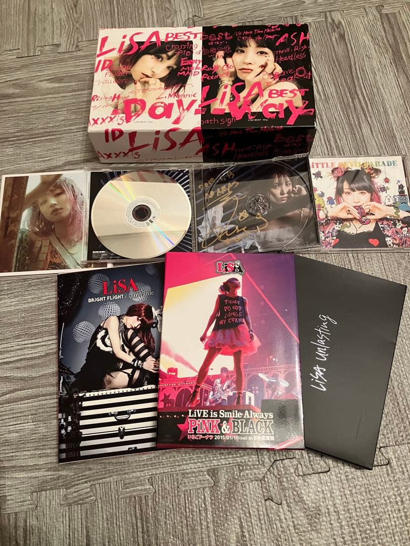 LiSA サイン入りCD その他色々アルバムCDセット