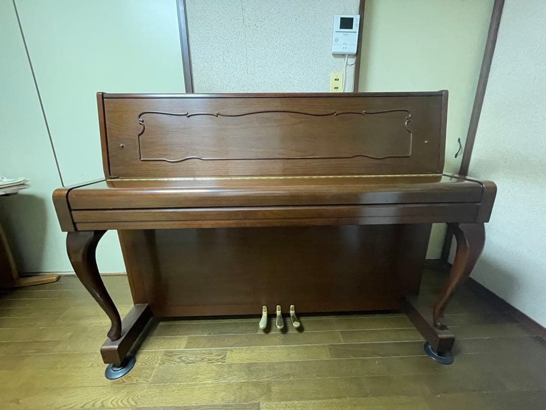 【上品なデザイン】KAWAI c-113 アップライトピアノ スツール付き