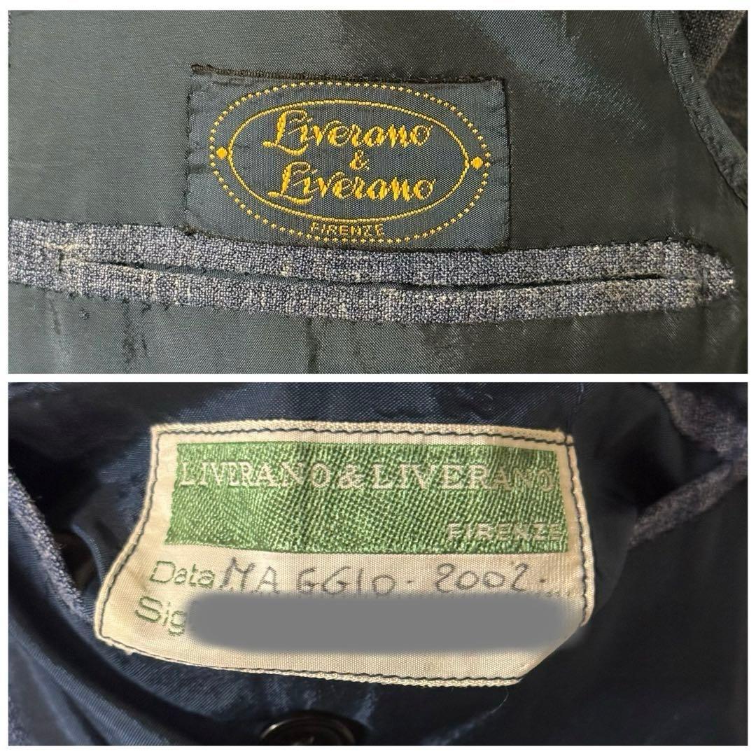 LIVERANO&LIVERANO リヴェラーノ イタリア製テーラードジャケット