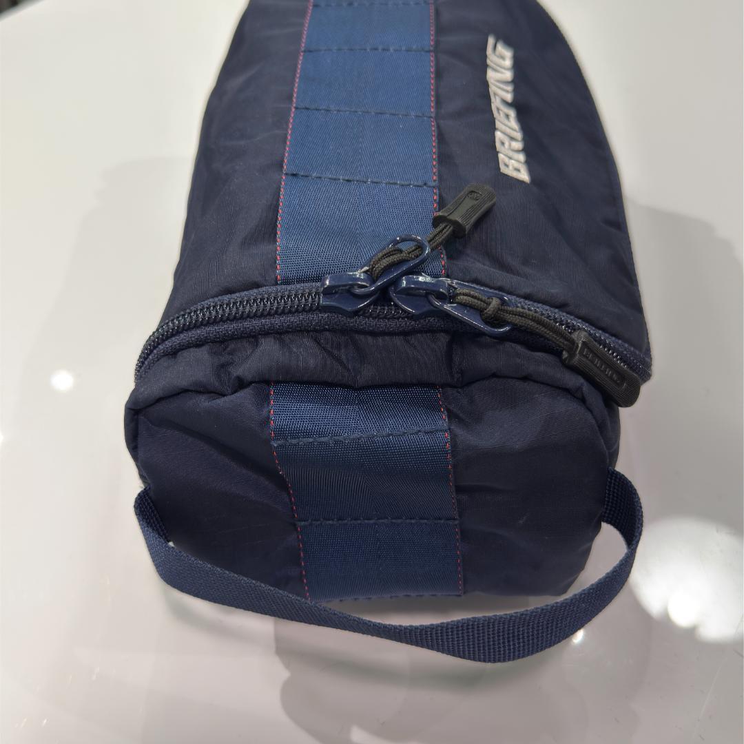 BRIEFING BOX POUCH ボックスポーチ ネイビー カートバッグ