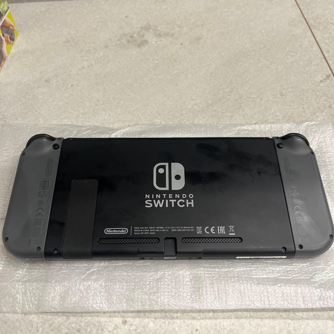 【ゆうのんのん】Nintendo Switch グレー 本体