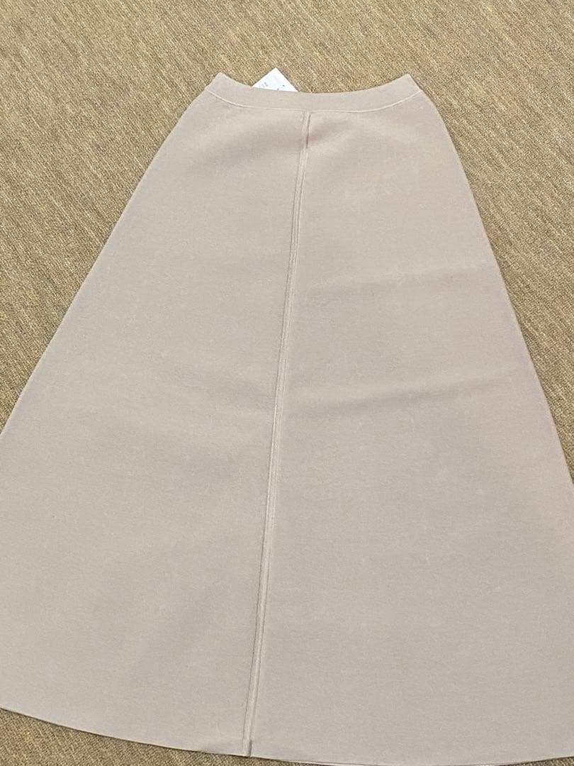 L'AppartementKnit Flare Skirtベージュ36