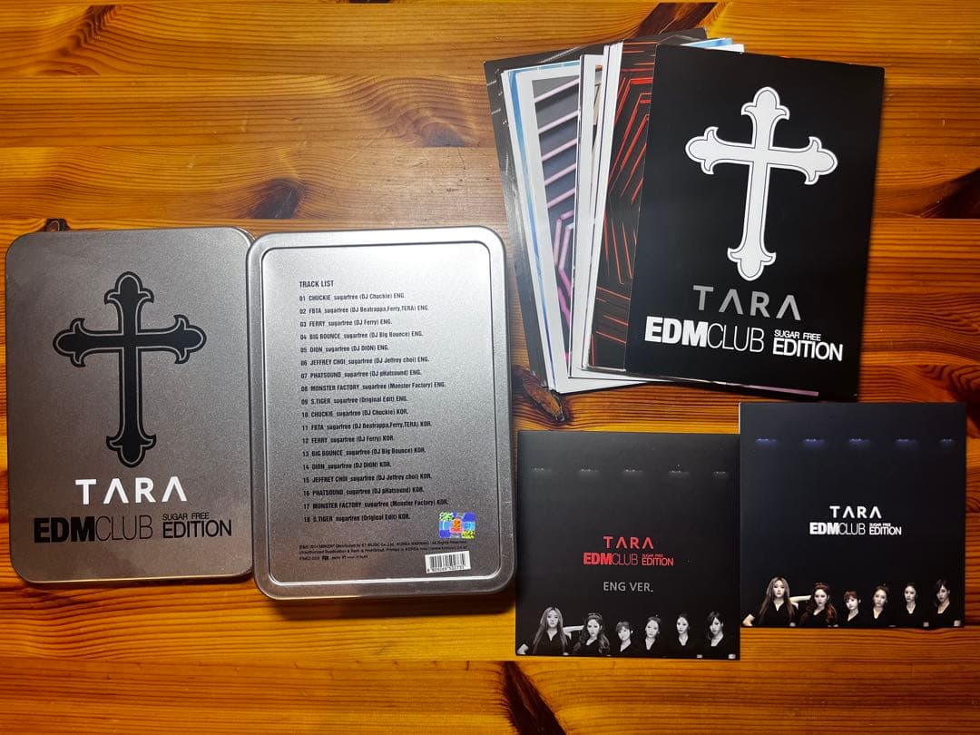 T-ARA SUGAR FREE EDM CLUB EDITION 限定版