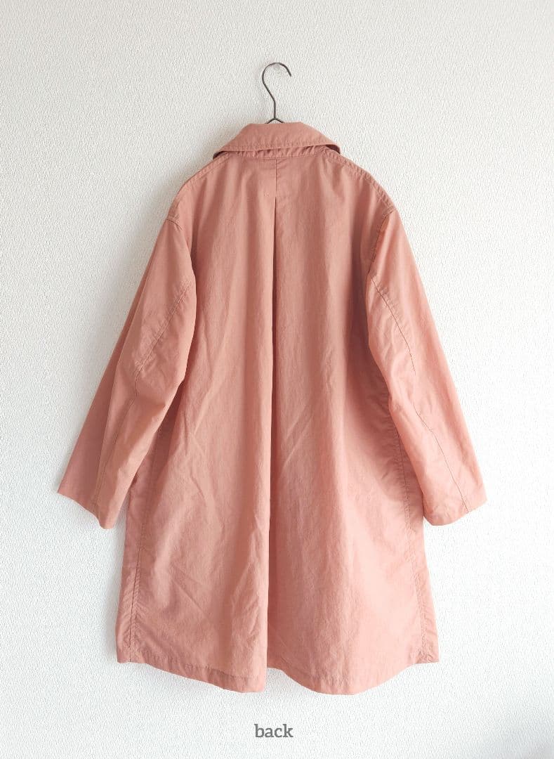 DANTON ダントン ナイロン タフタコート 36　ピンク　美色