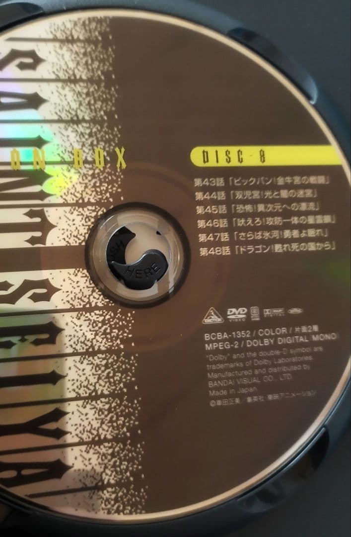 聖闘士星矢DVDBOX+映画版BOX