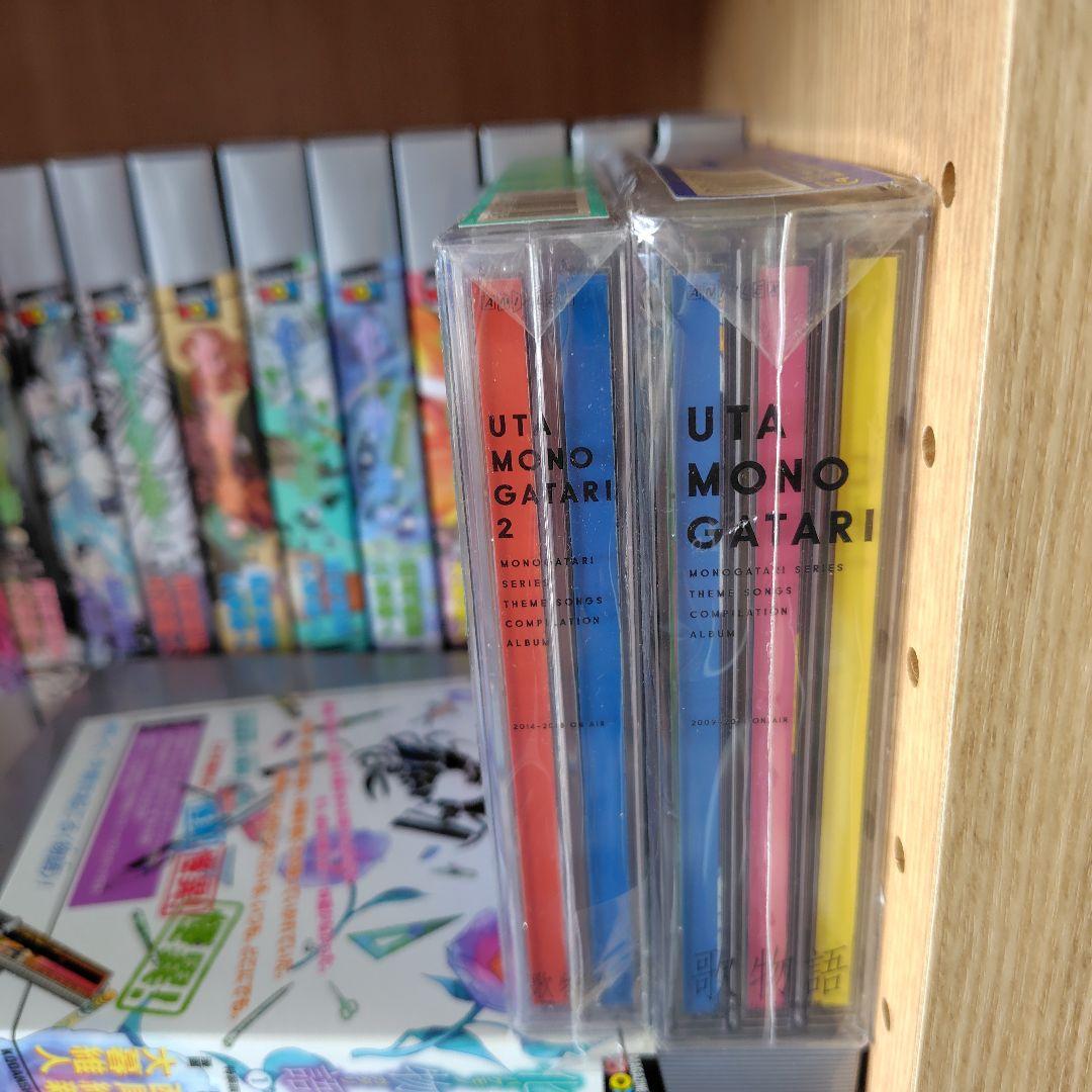 化物語　漫画版　特装版全巻　＆　歌物語（CD）セット
