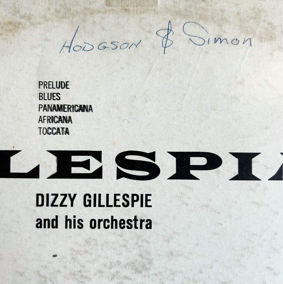 Dizzy Gillespie Gillespianaアフロキューバン傑作US盤