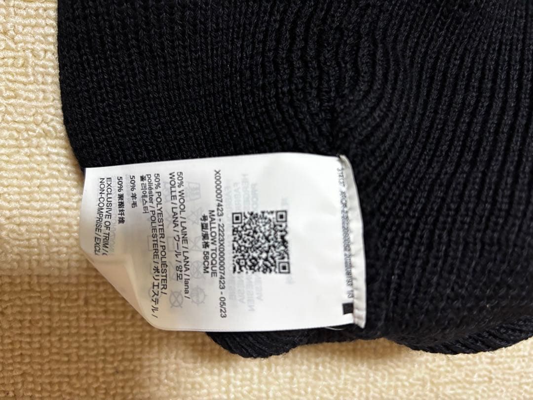 アークテリクス　Arc’teryx ビーニー ニットキャップ　黒