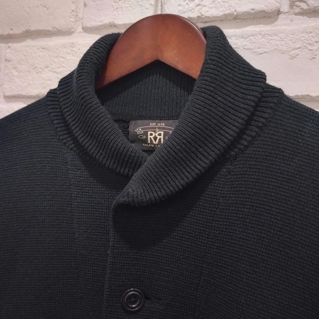 【美品】RRL COTTON SWEATER JACKET SIZE : S