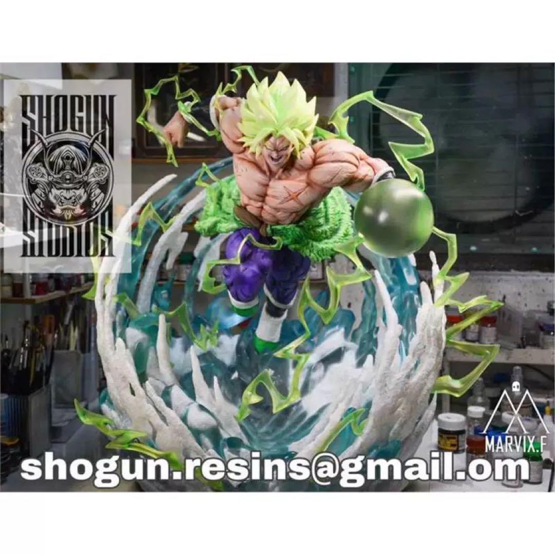 ドラゴンボール ブロリー ガレキ ガレージキット スタチュー X②⑧