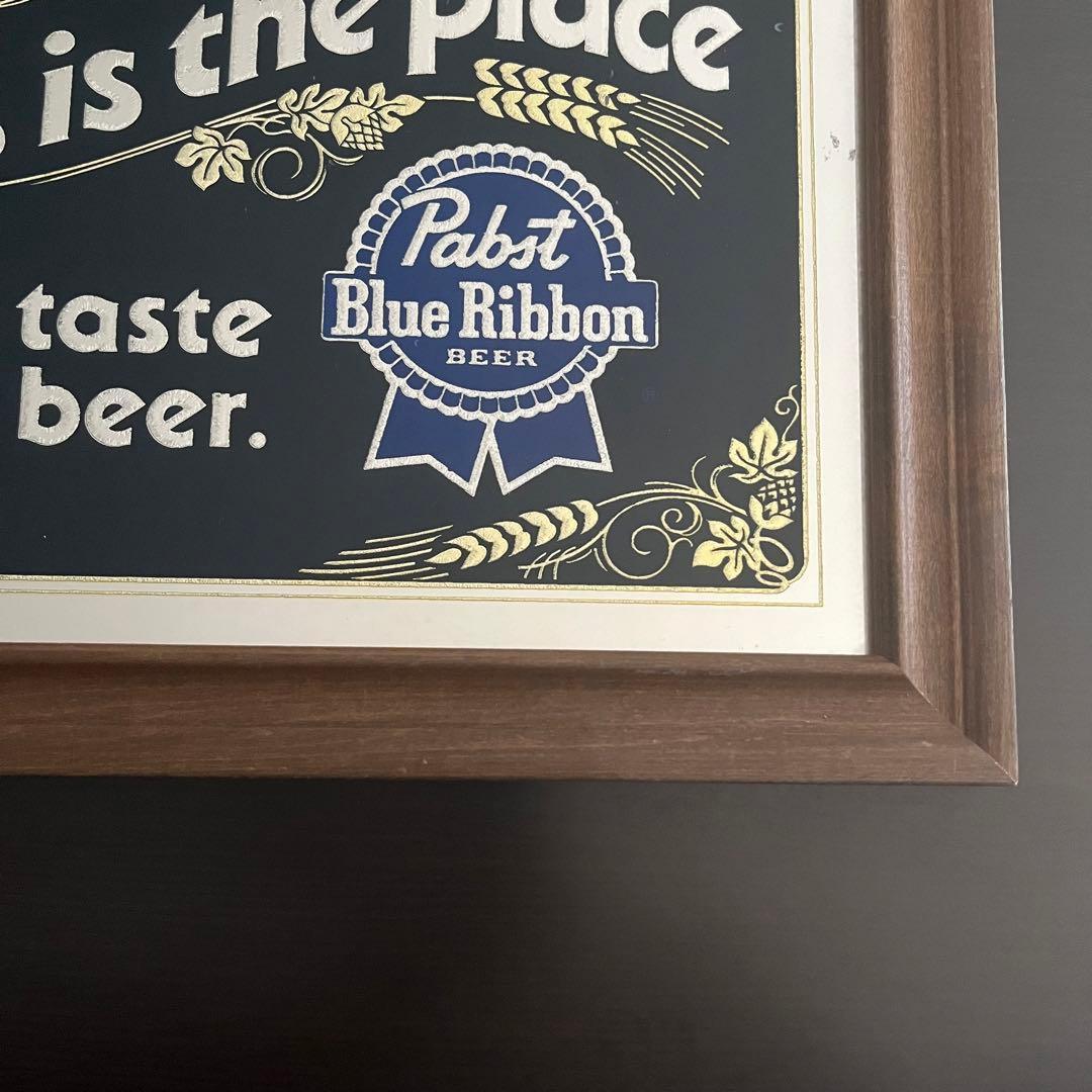 【専用】Pabst Blue Ribbon パブストブルーリボン パブミラー
