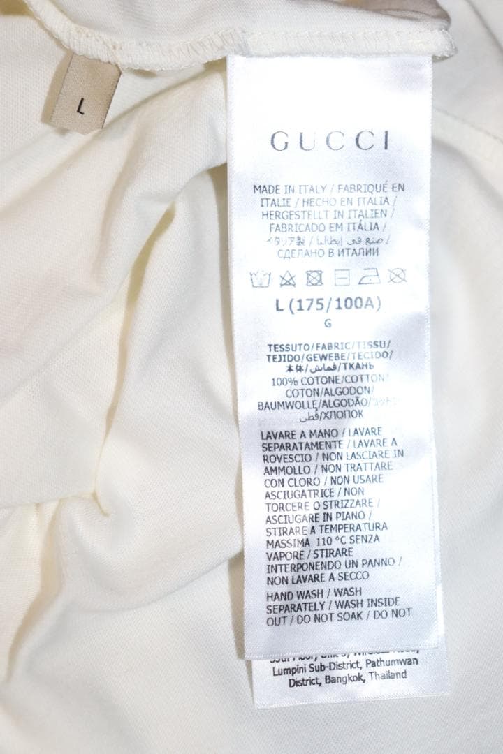 新品 GUCCI ブレードプリント TEE (Lサイズ) 正規品　Ⓗ