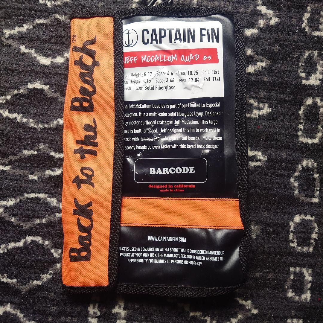 CAPTAIN FIN ジェフマッカラン クアッド フューチャーフィン