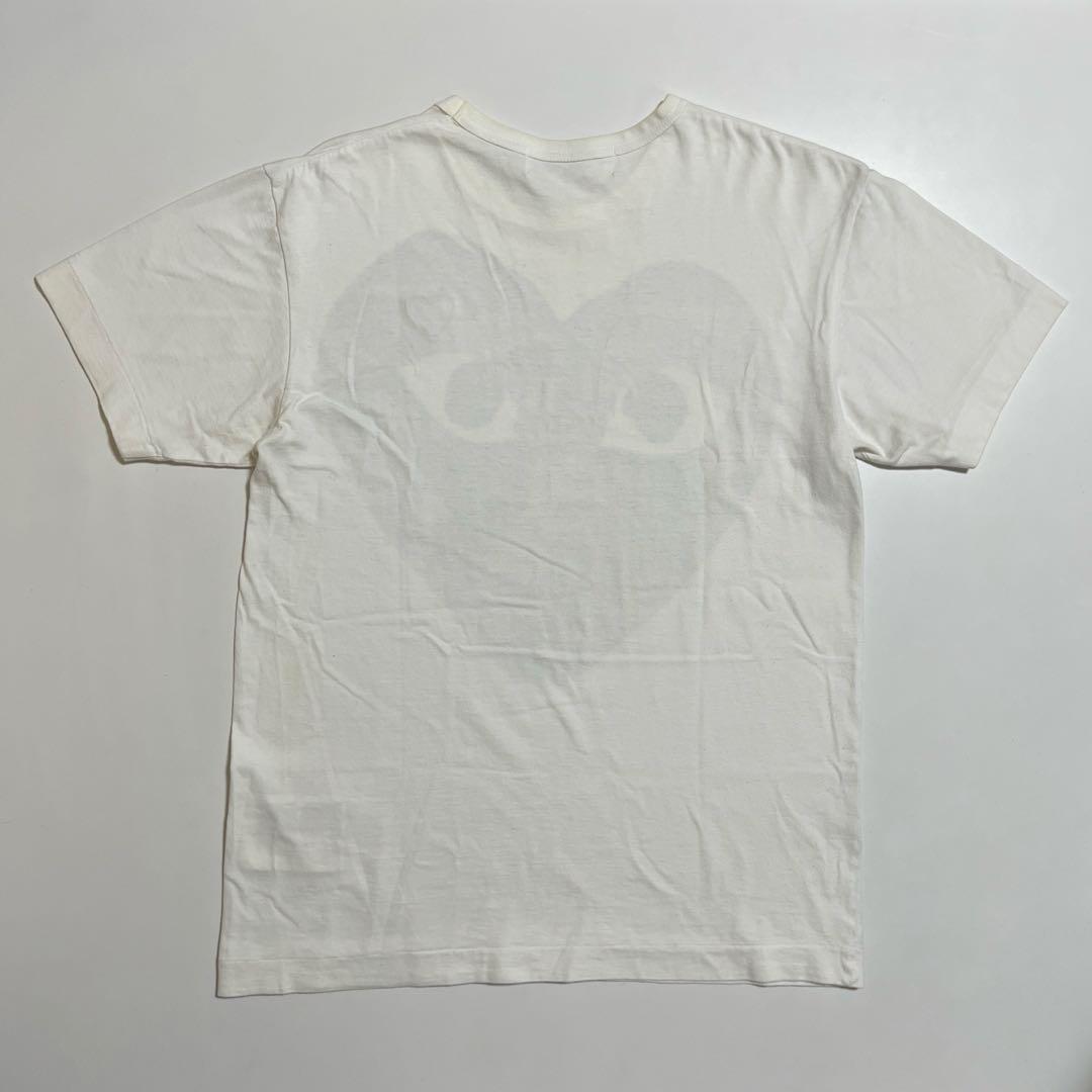 PLAY COMME des GARÇONS 半袖Tシャツ カットソー ホワイト
