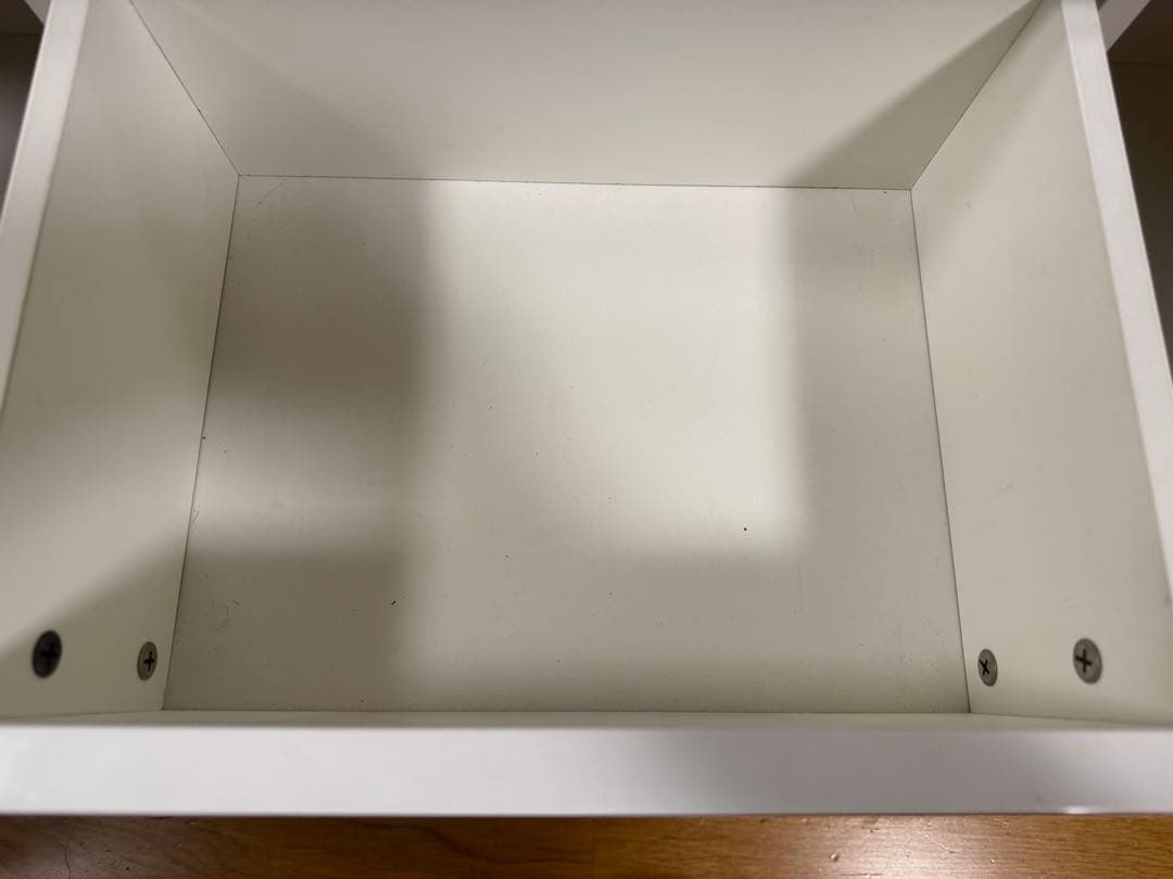 【送料込】ホワイトキャビネット 収納付き　ニトリ　キッチンボード　カップボード