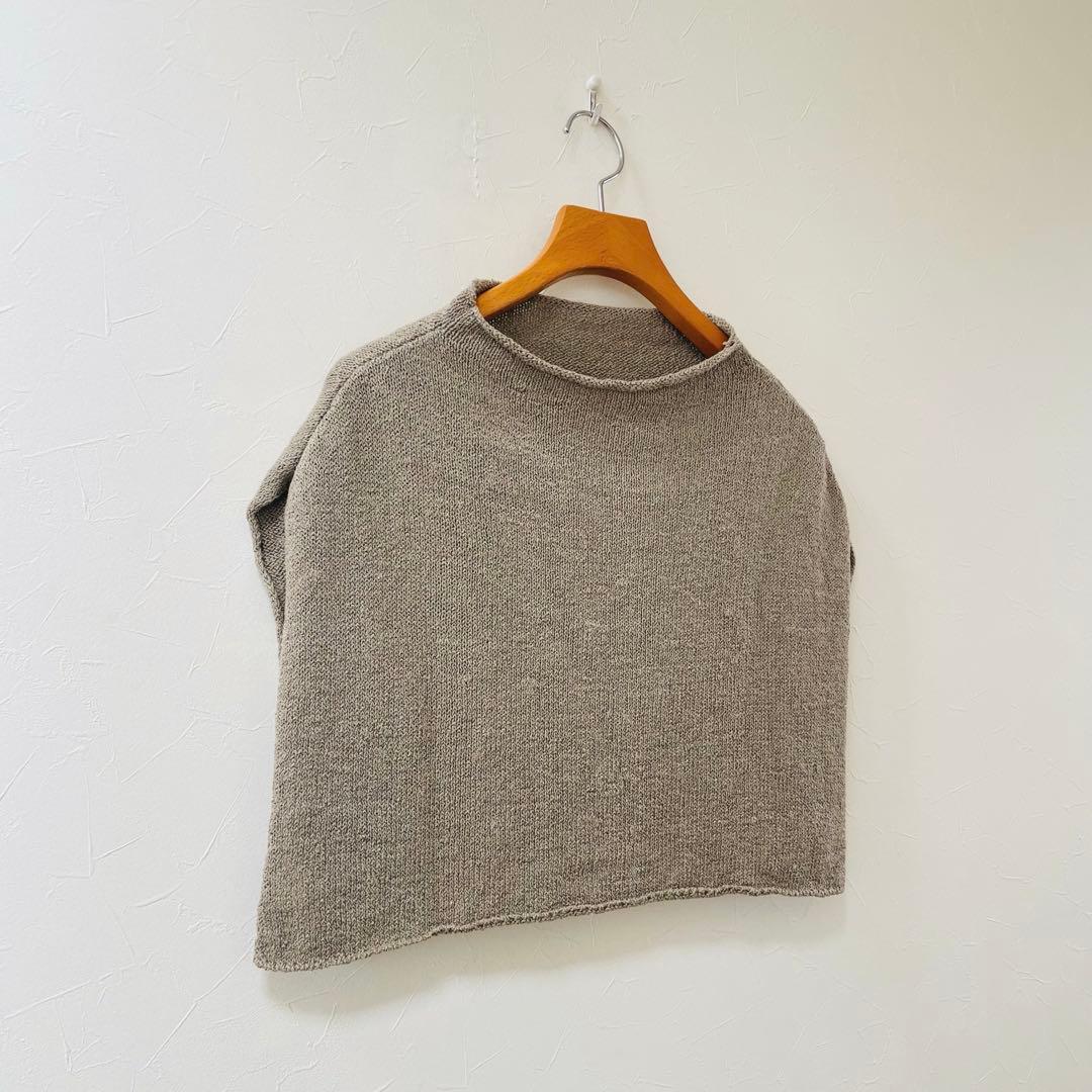 evam eva リネンコットン　スヌード　試着のみ　美品　レイヤードに