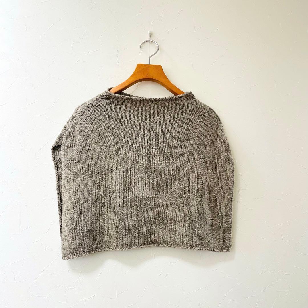 evam eva リネンコットン　スヌード　試着のみ　美品　レイヤードに