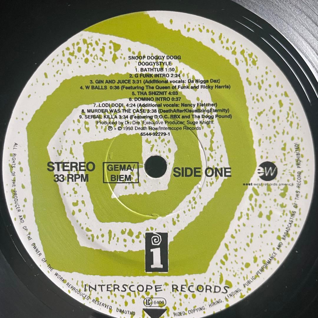 名盤 Snoop Dogg Doggystyle 洋楽 HIPHOP レコード