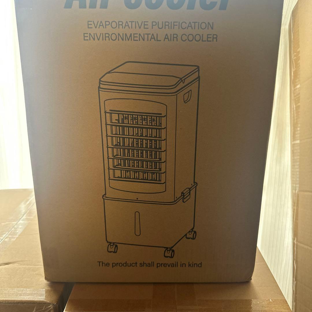 【R1632-22-100】冷風機 冷風扇 強力冷風 9.5Lタンク 静音設計