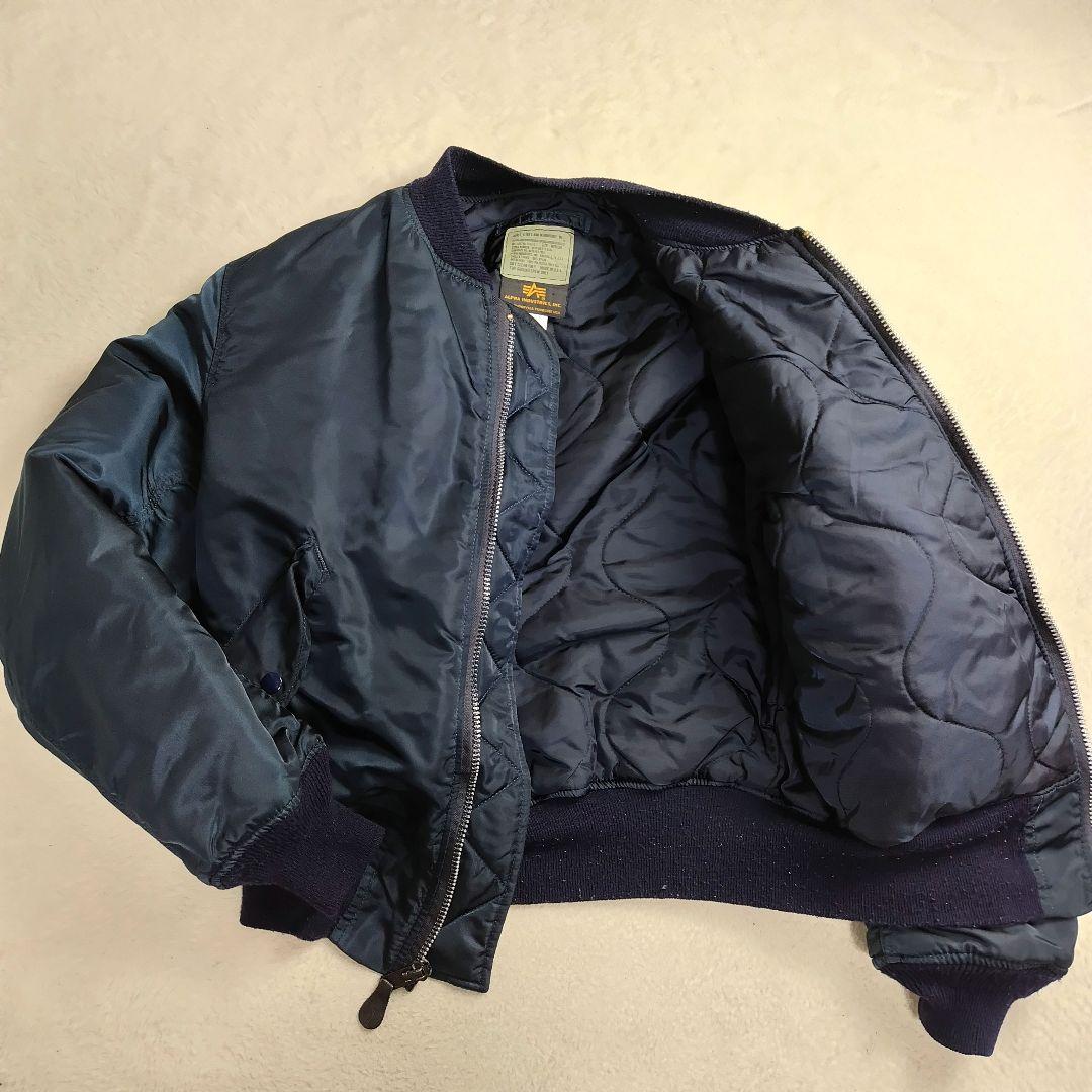 ✨超激レア90s ✨ALPHA　アルファ　MA-1　グランドクルー USA製 M