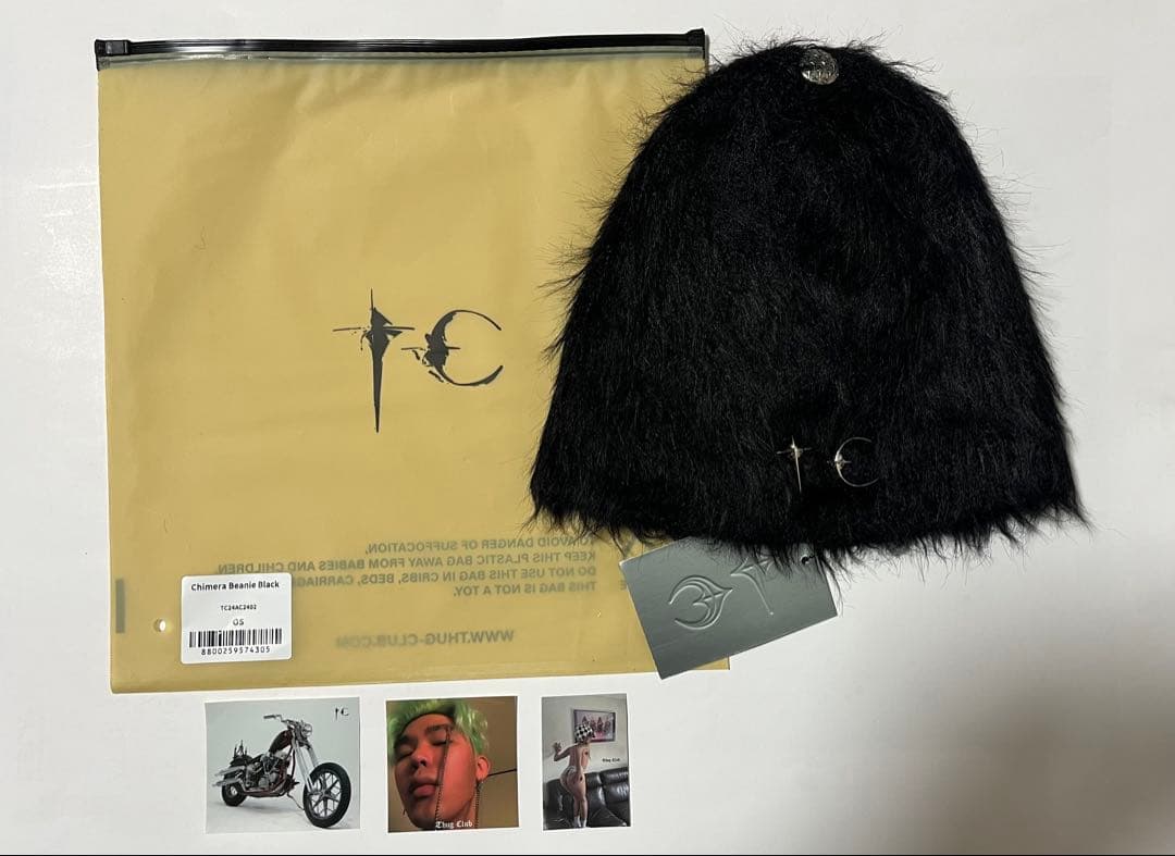 Thug ClubサグクラブBeanieBlackビーニー新品送料無料2026