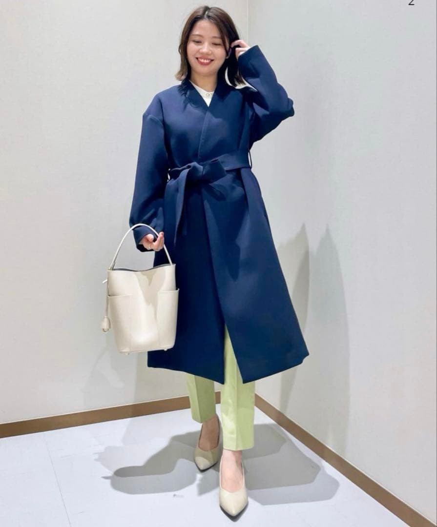 プラステ　【新品】　トリプルクロスベルテッドコート