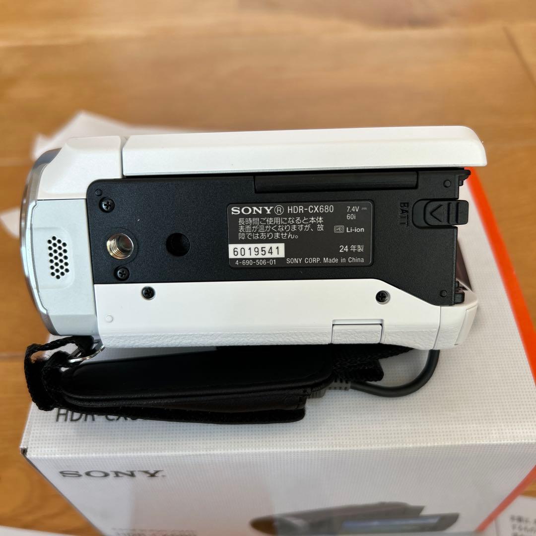 SONY HDR-CX680 ビデオカメラ本体 2024年製