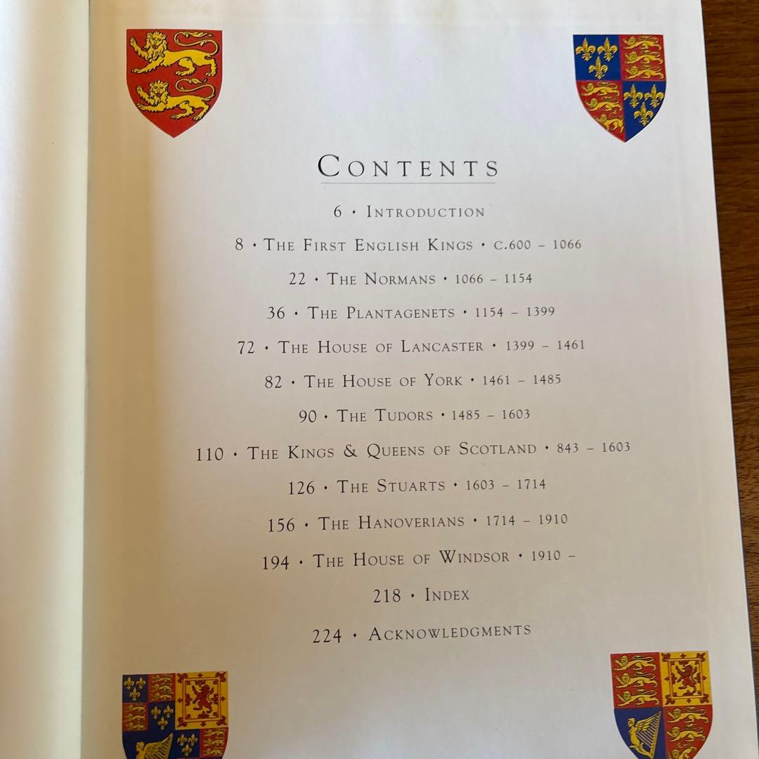 洋書 The Kings & Queens of England & Scotland