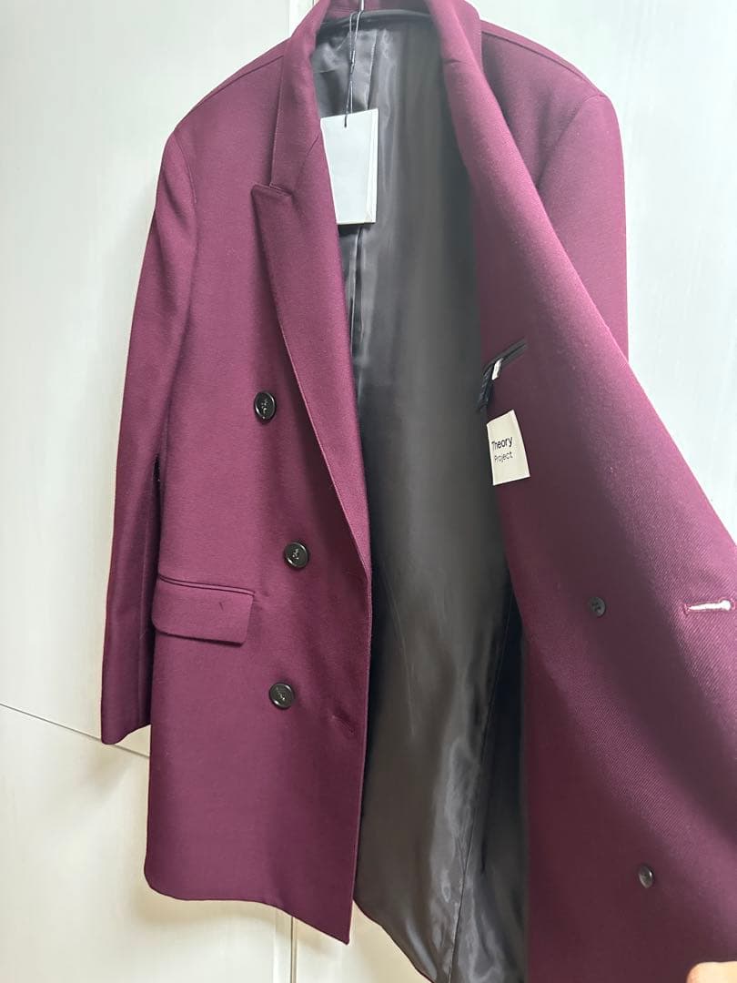 【美品】Theory ミドル丈テーラードジャケット ★おまとめ割あり★