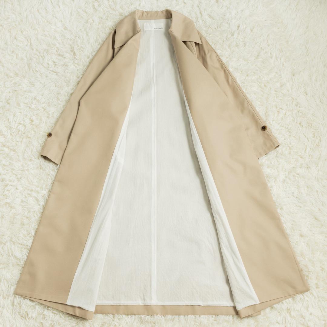 Whim Gazette 2024SS シャンブレーツイルコート ライトベージュ