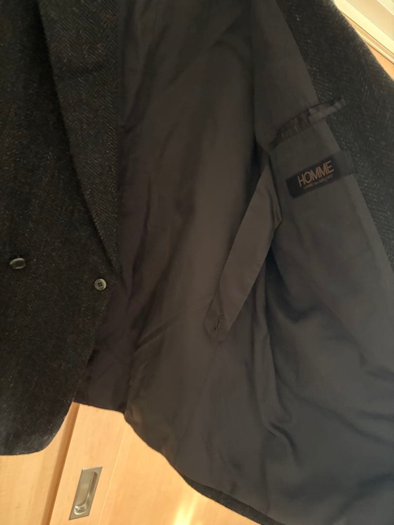 【美品】コムデギャルソンオム ダブルヘリンボーンジャケット SIZE M