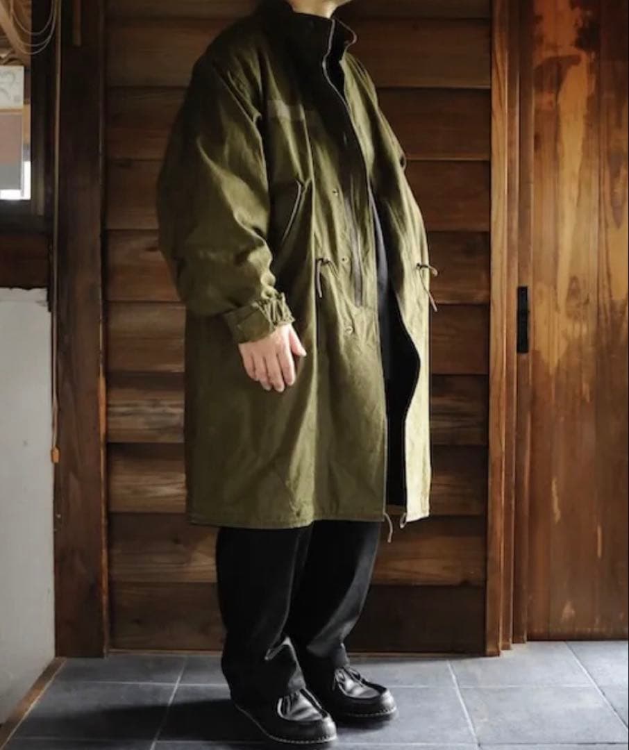 SLOW / 別注M-65 FISHTAIL LONG JACKET