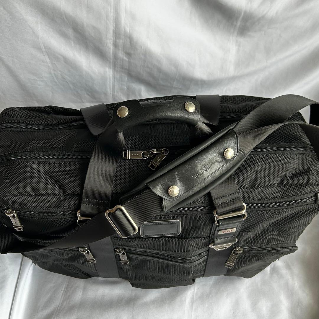 【美品】TUMI ALPHA BRAVO ボストンバッグ 2way ブラック