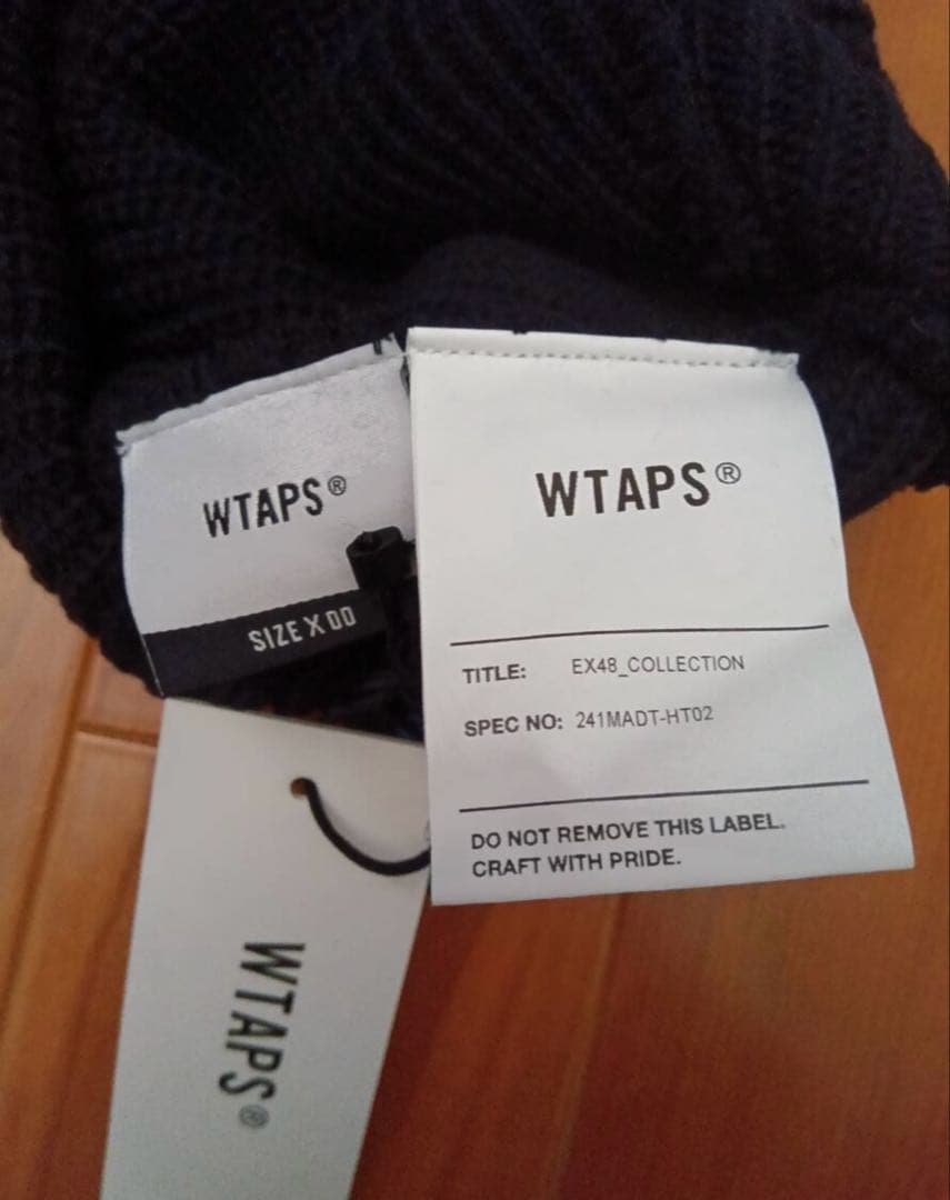 WTAPS ダブルタップス 帽子 コットンニット ビーニー 新品未使用品