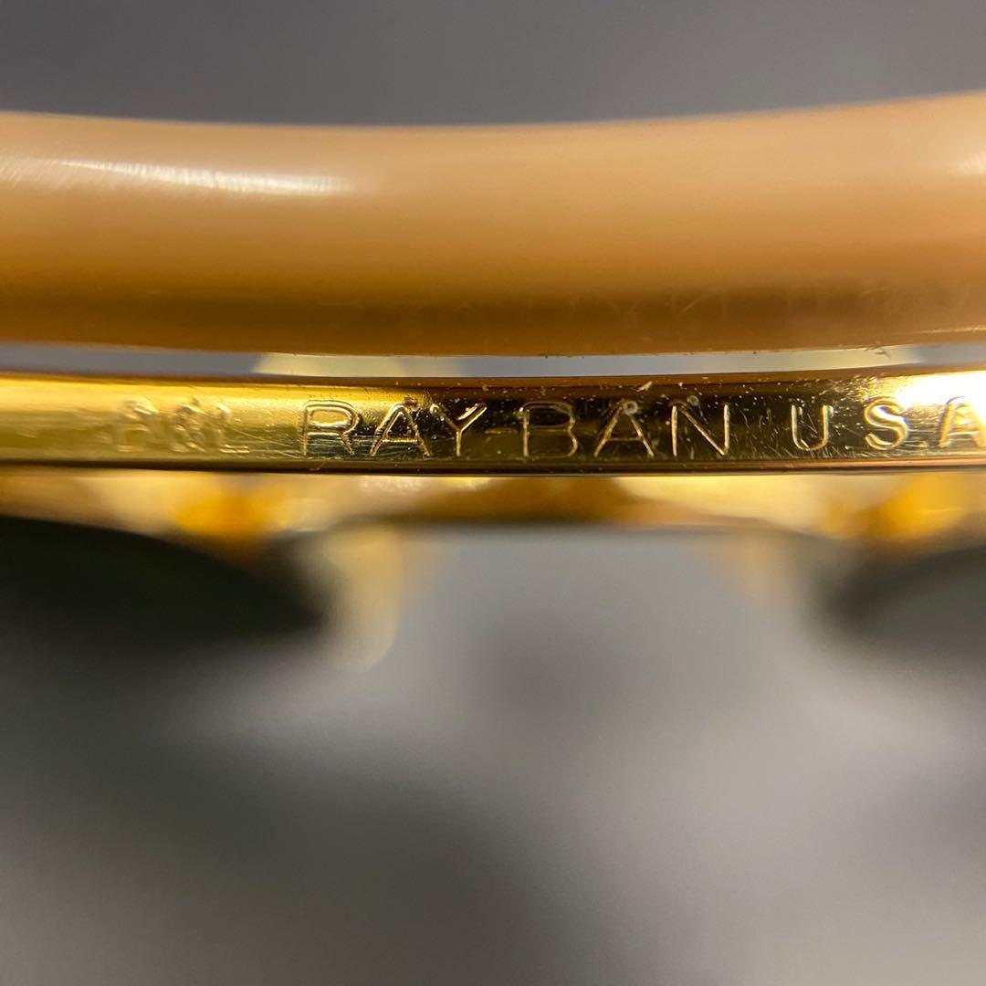 Ray-Ban レイバン B&L刻印 アウトドアーズマン ゴールド サングラス