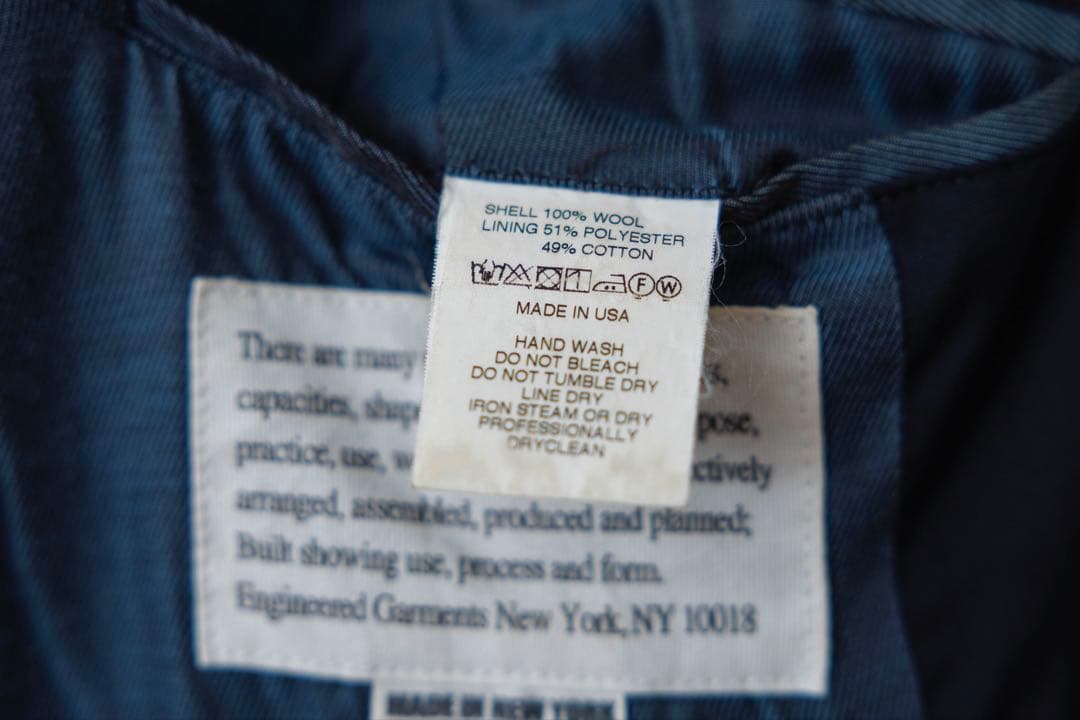 Engineered Garments Andover Jacket Lサイズ