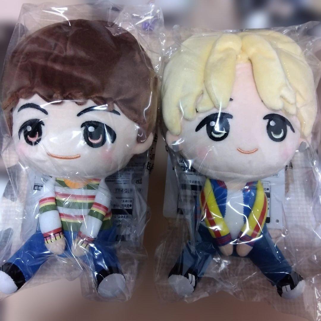 BTS 一番くじ TinyTAN DNA　ぬいぐるみ　セット当選品