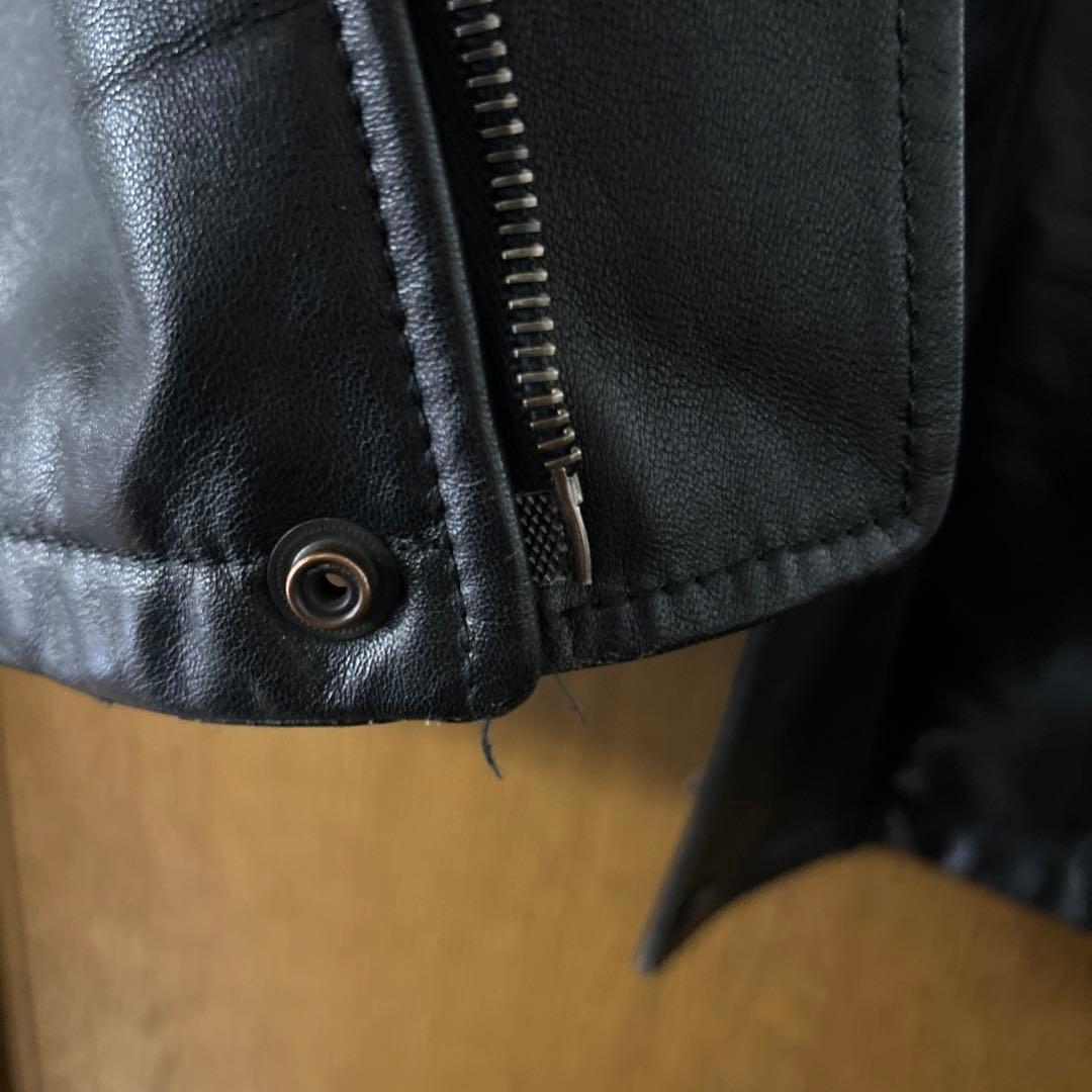 最終値下げ三軒茶屋　NOIR購入　blackレザージャケットベスト