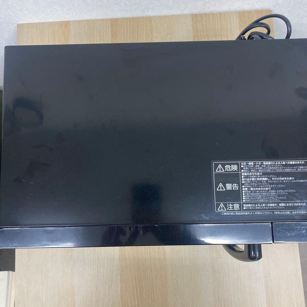 【美品】IRIS OHYAMA 電子レンジ PMG-T179-B ブラック