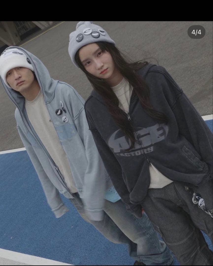 Age Factory × CPGコラボ パーカー　ブラック XL