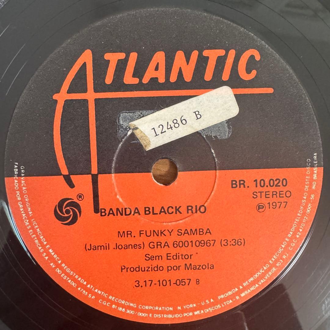 洋楽 BANDA BLACK RIO/MARIA FUMACA,MR FUNKY SA