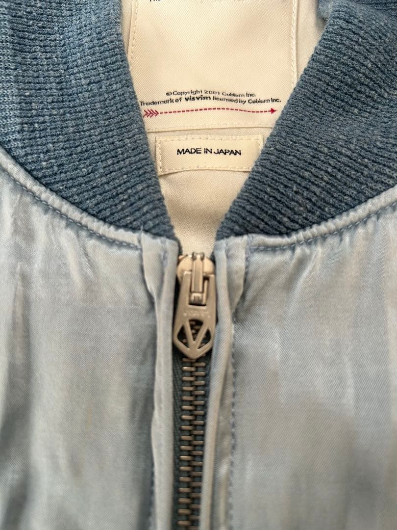 ★visvim ★水色 ★ブルゾン★サイズ1★日本製★